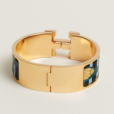 Clic Clac H Brides de Gala Bayadere bracelet | Hermès